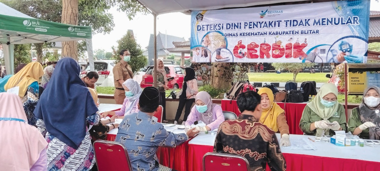 BERBEDA: Minat masyarakat pada pelayanan CKG memiliki tingkat yang berbeda.