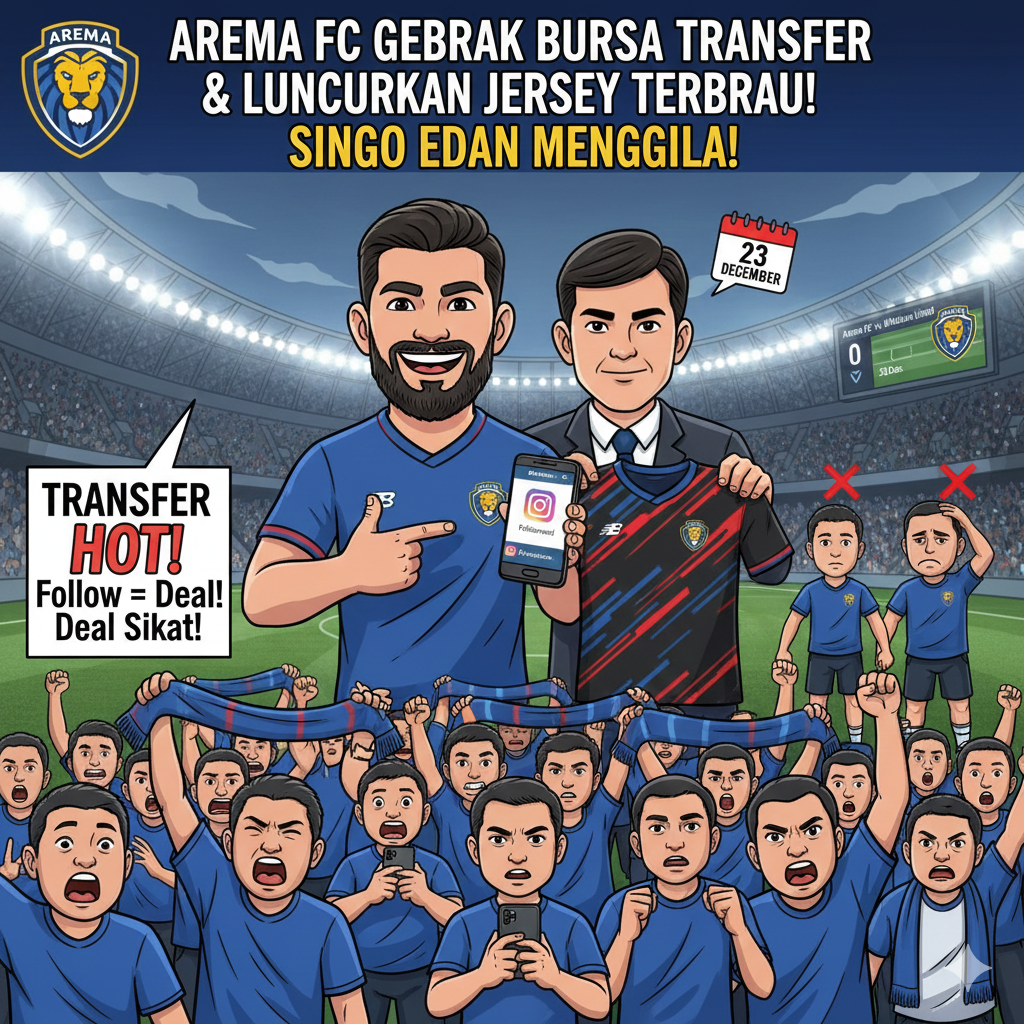 Arema luncurkan Jersey terbaru
