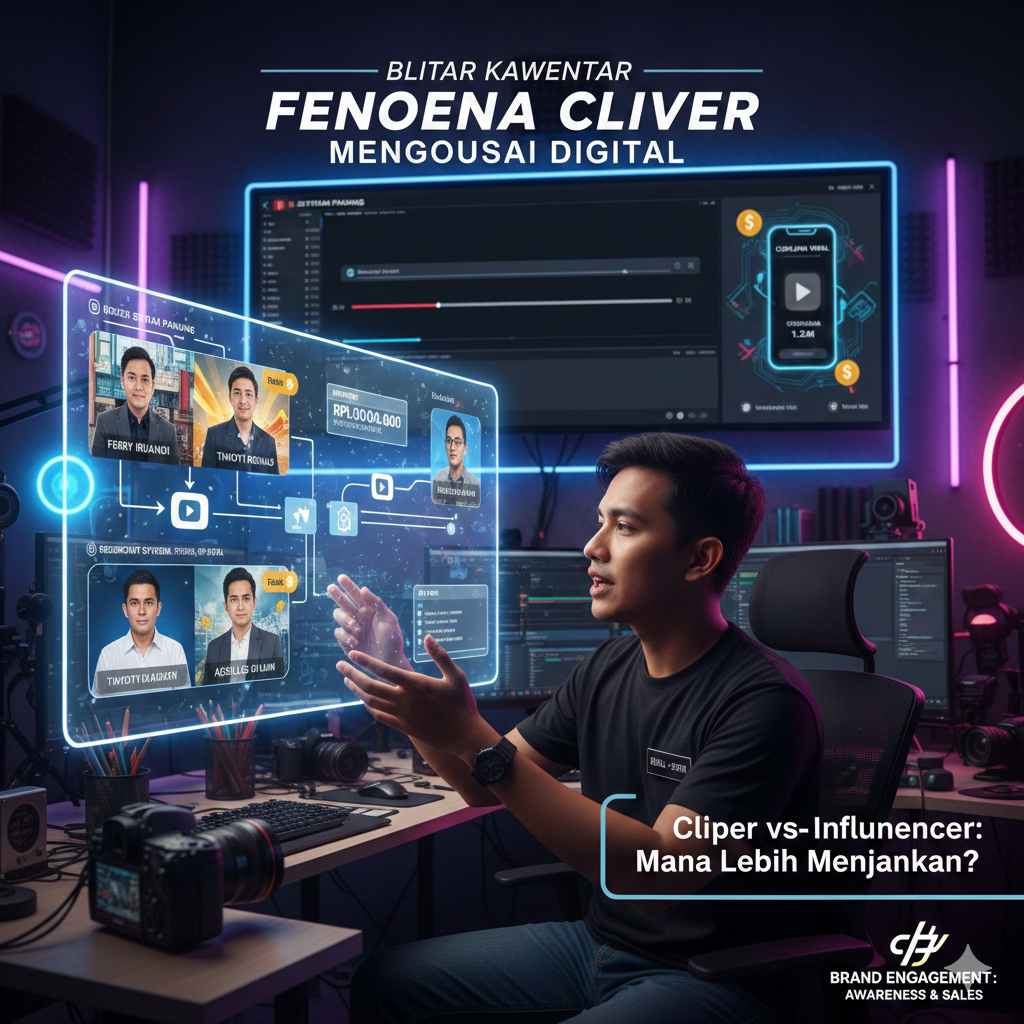 Fenomena Cliper Makin Menggila: Iqbal Pecah Telur Bongkar Cara Influencer Bayar Ratusan Ribu per View