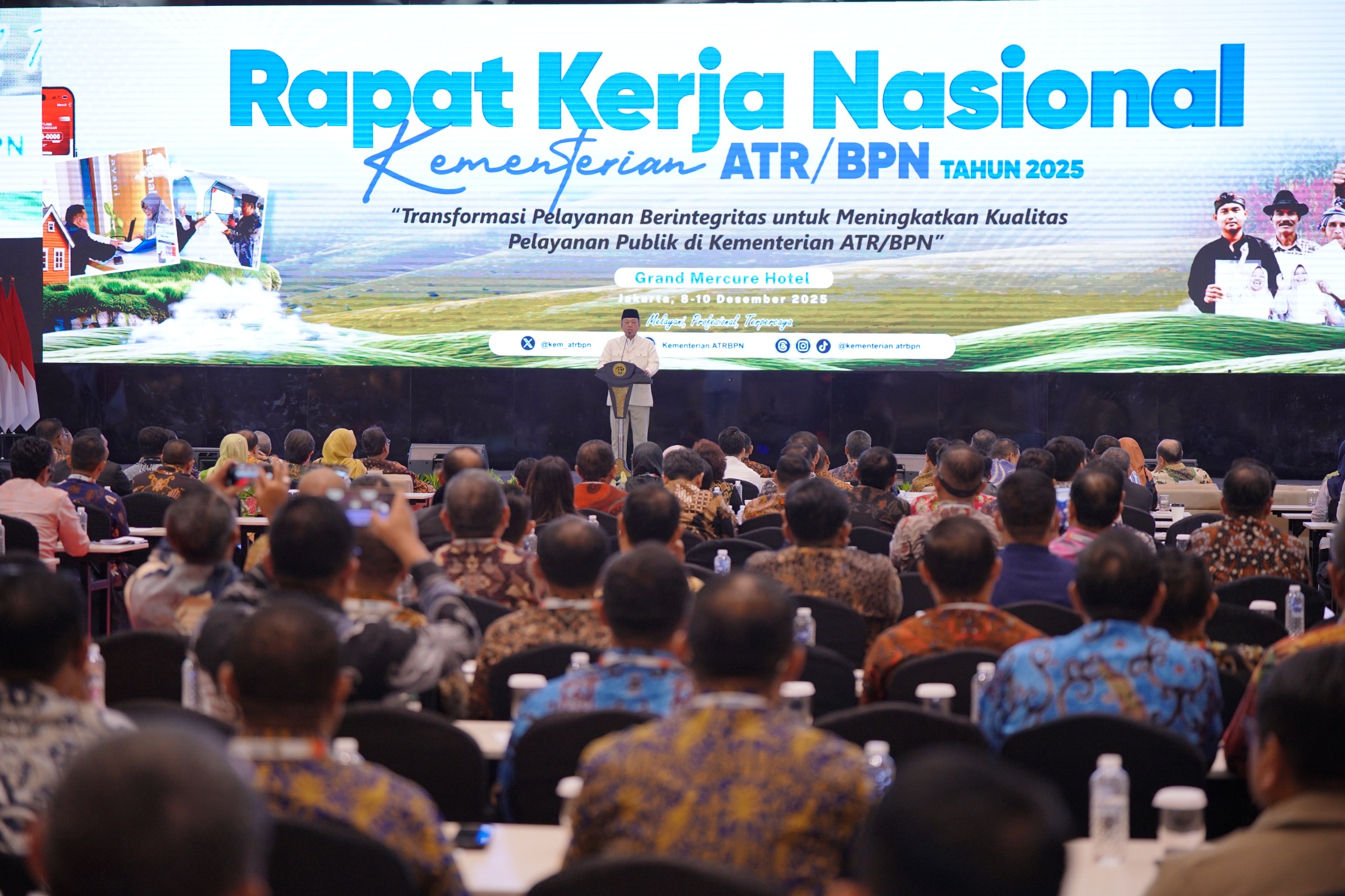 Rapat kerja nasional ATR/BPN