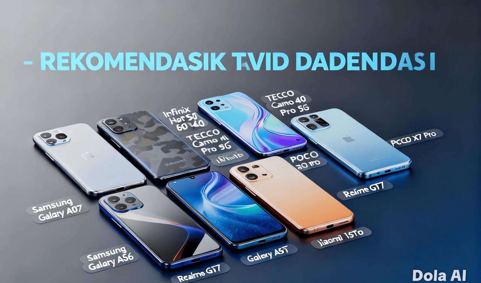 HP terbaik Akhir Tahun 2025 versi David GadgetIn! Juara $ jutaan Samsung A07, POCO X7 Pro UFS .0$, TECNO Camon $ Pro kamera gila.