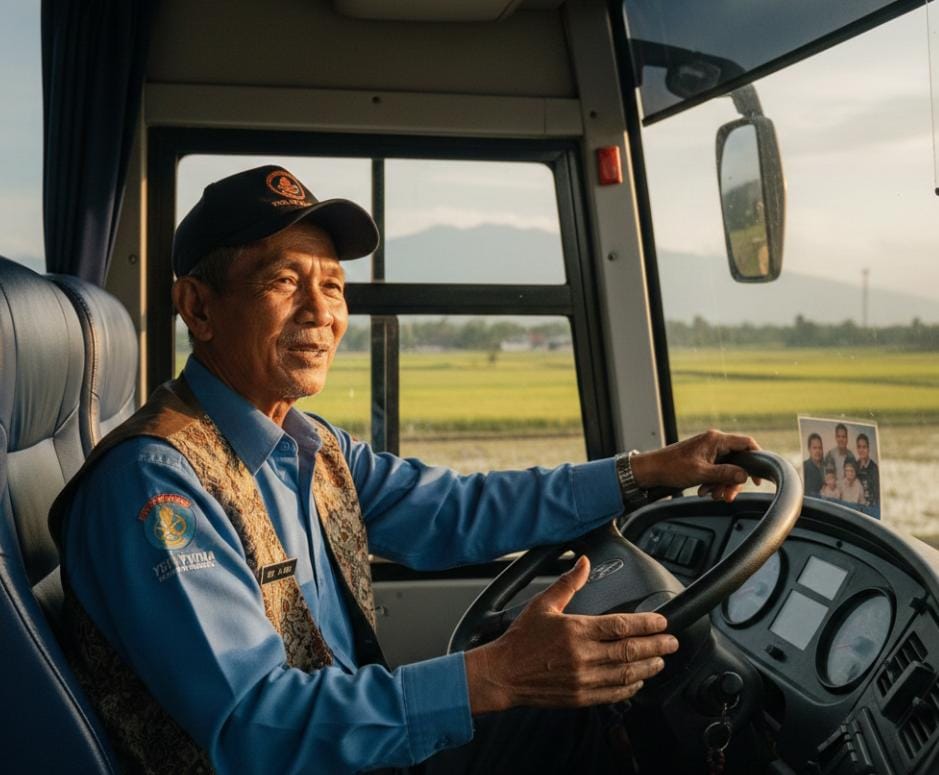 Kisah Sopir Bus Pariwisata: Curhat Pahit-Manis di Jalanan, dari Tuduhan Ugal-ugalan hingga Rindu Anak