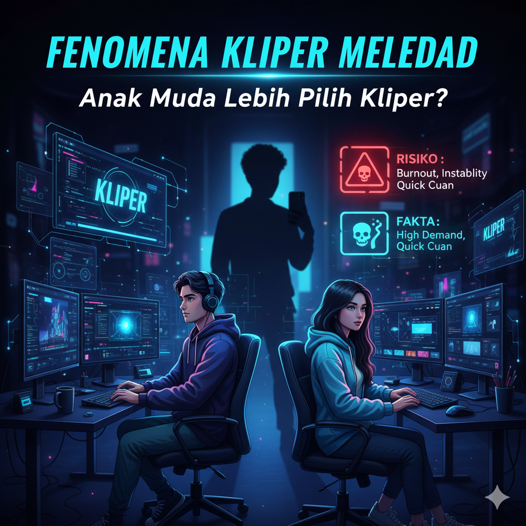 Fenomena Kliper Meledak: Anak Muda Lebih Pilih Jadi Kliper daripada Influencer? Ini Fakta dan Risikonya