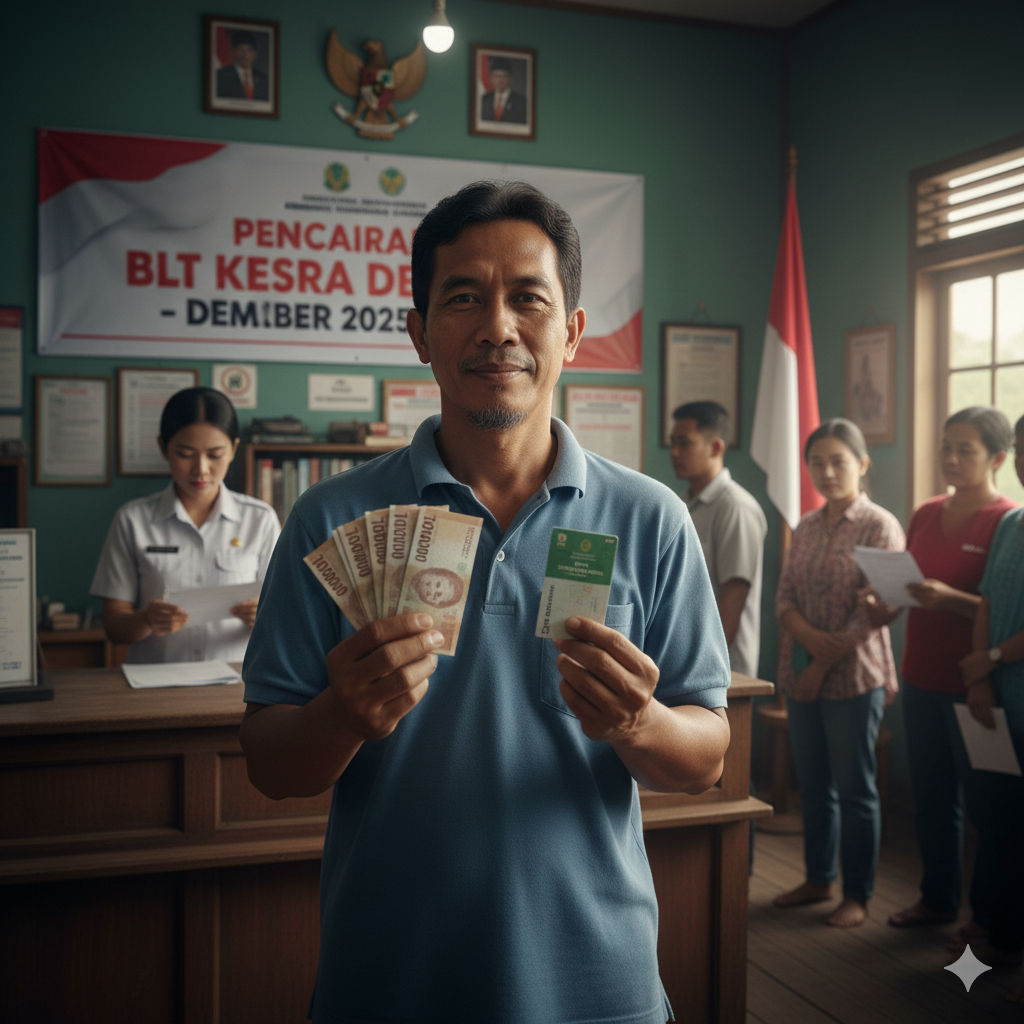 BLT Kesra Desember 2025 Cair Rp900 Ribu! Begini Cara Cek Nama Penerima Lewat HP yang Jarang Dibocorkan