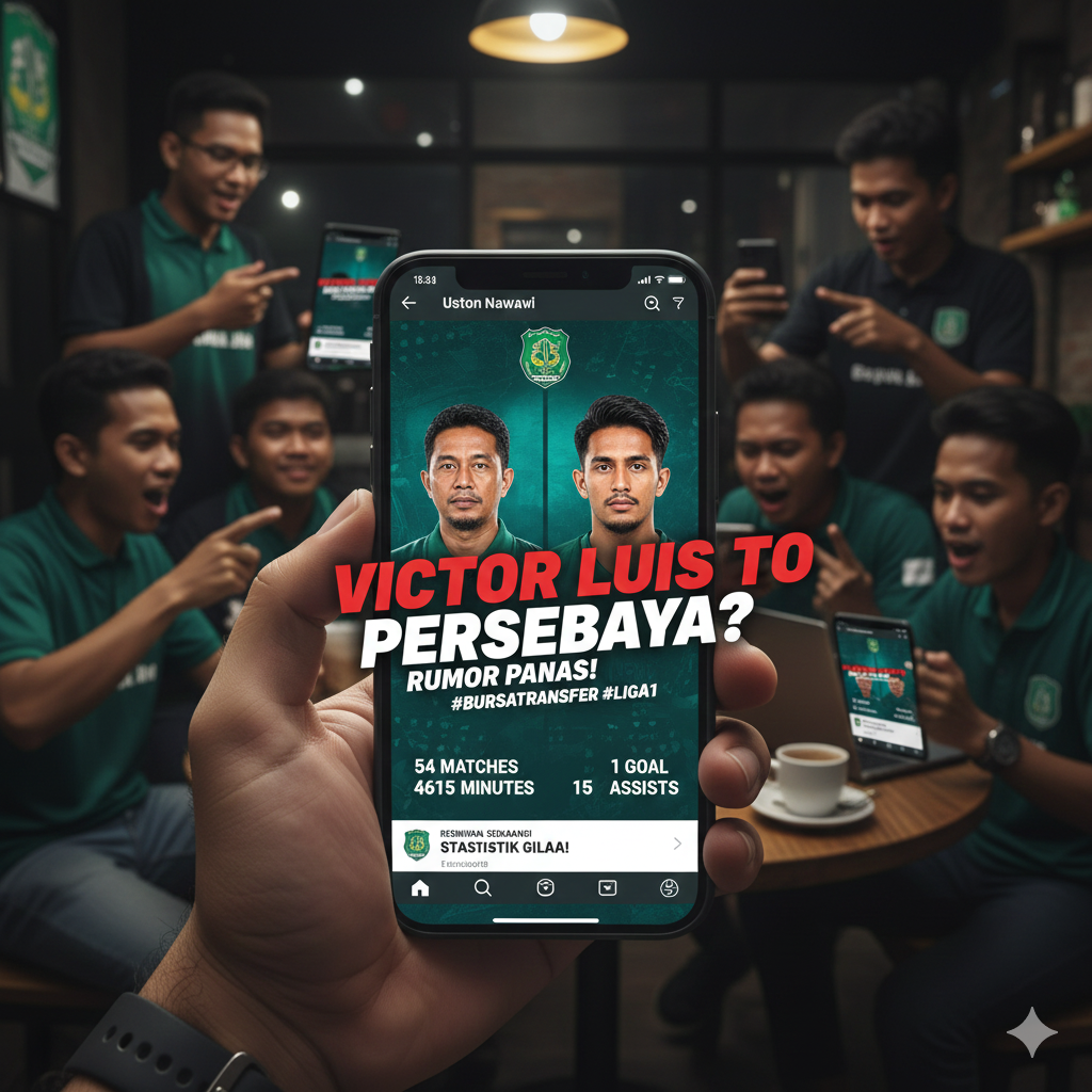 Kabar Persebaya Makin Panas: Bajul Ijo Digosipkan Kunci Victor Luis, Statistiknya Bikin Kaget