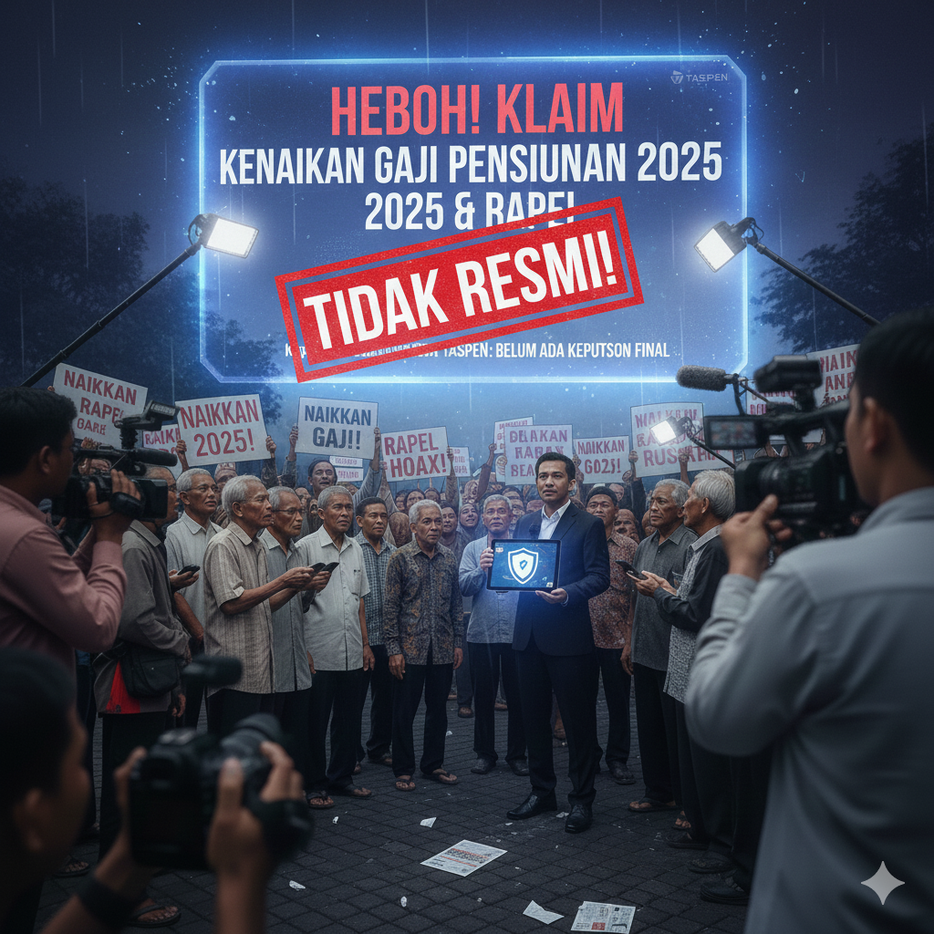 Heboh! Klaim Gaji Pensiunan 2025 Naik dan Ada Rapel &mdash; TASPEN Tegaskan Belum Ada Keputusan Resmi