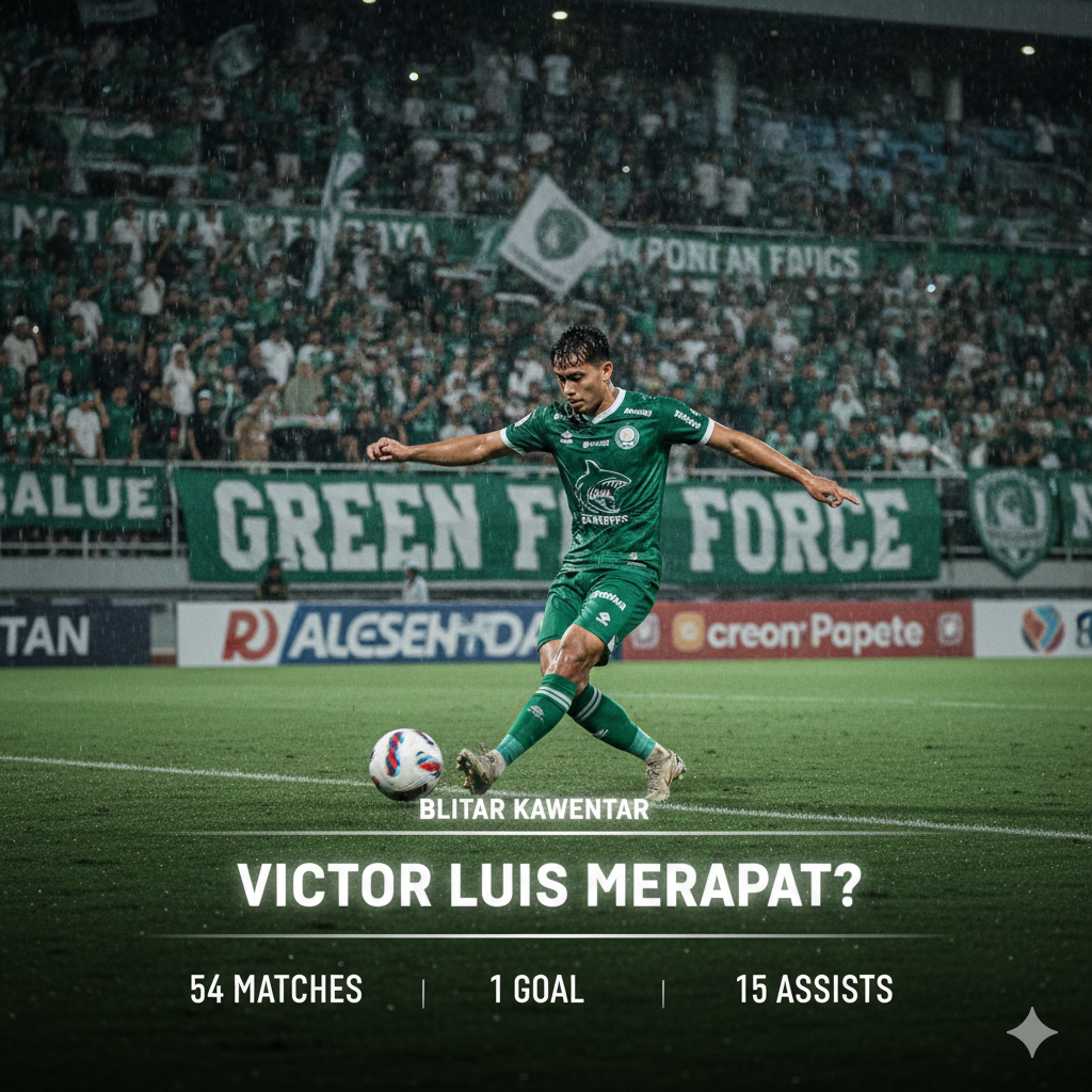 Kabar Persebaya Mencuat: Mengapa Persebaya Harus Segera Kunci Victor Luis di Bursa Transfer?