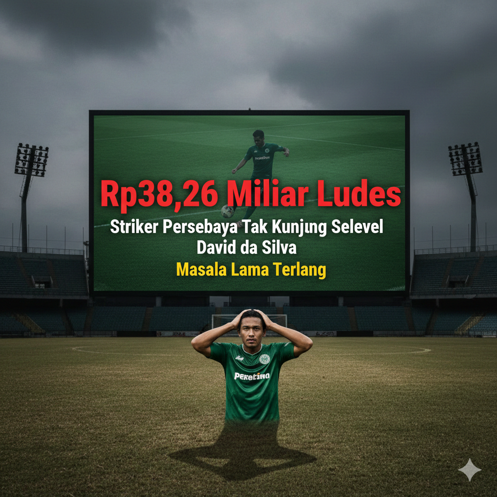 Rp38,26 Miliar Ludes, Striker Persebaya Tak Kunjung Selevel David da Silva, Masalah Lama Terulang
