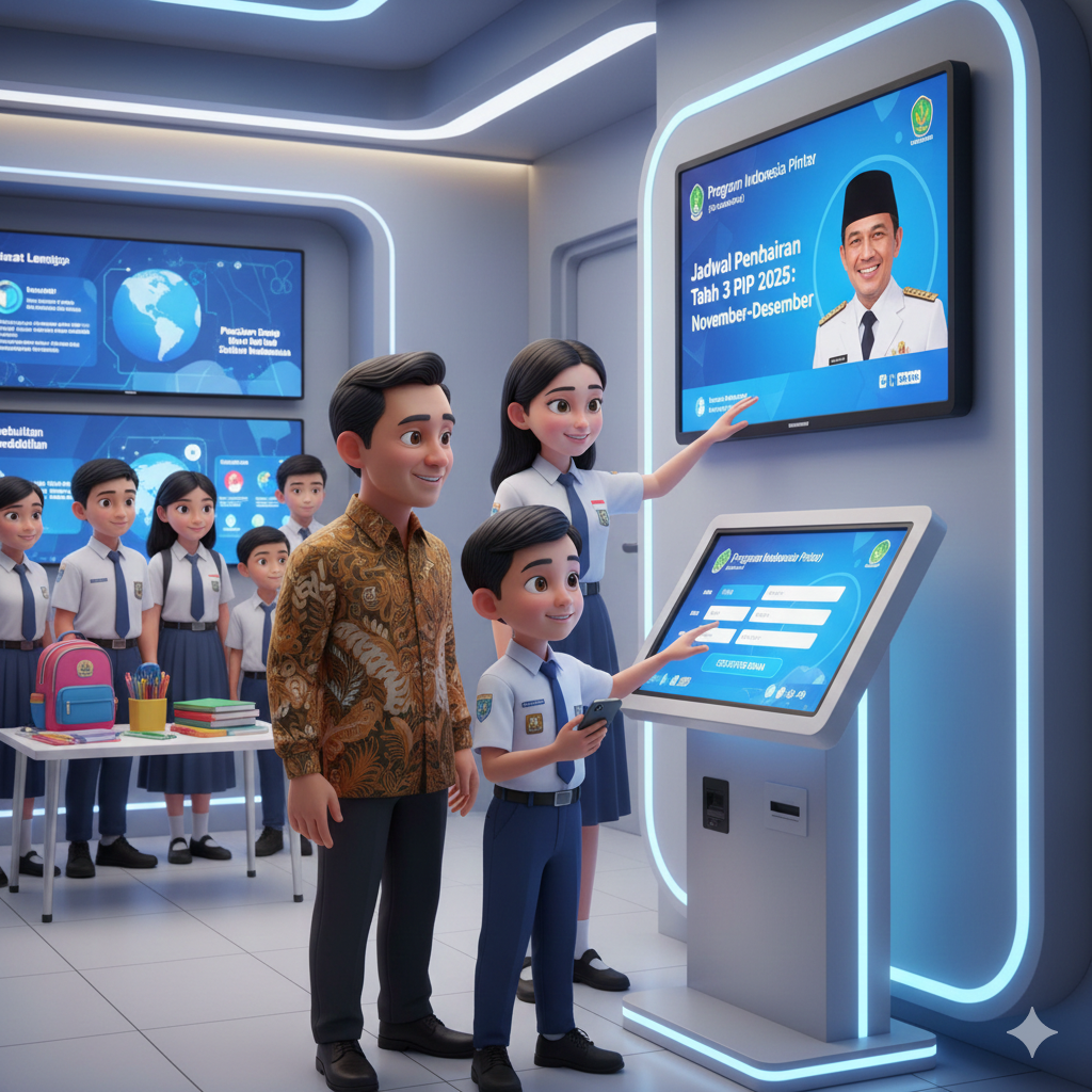 Uang PIP 2025 Kapan Cair? Tahap 3 Sudah Mulai Disalurkan, Ini Cara Cek Status Dana SD-SMP-SMA di Era Prabowo