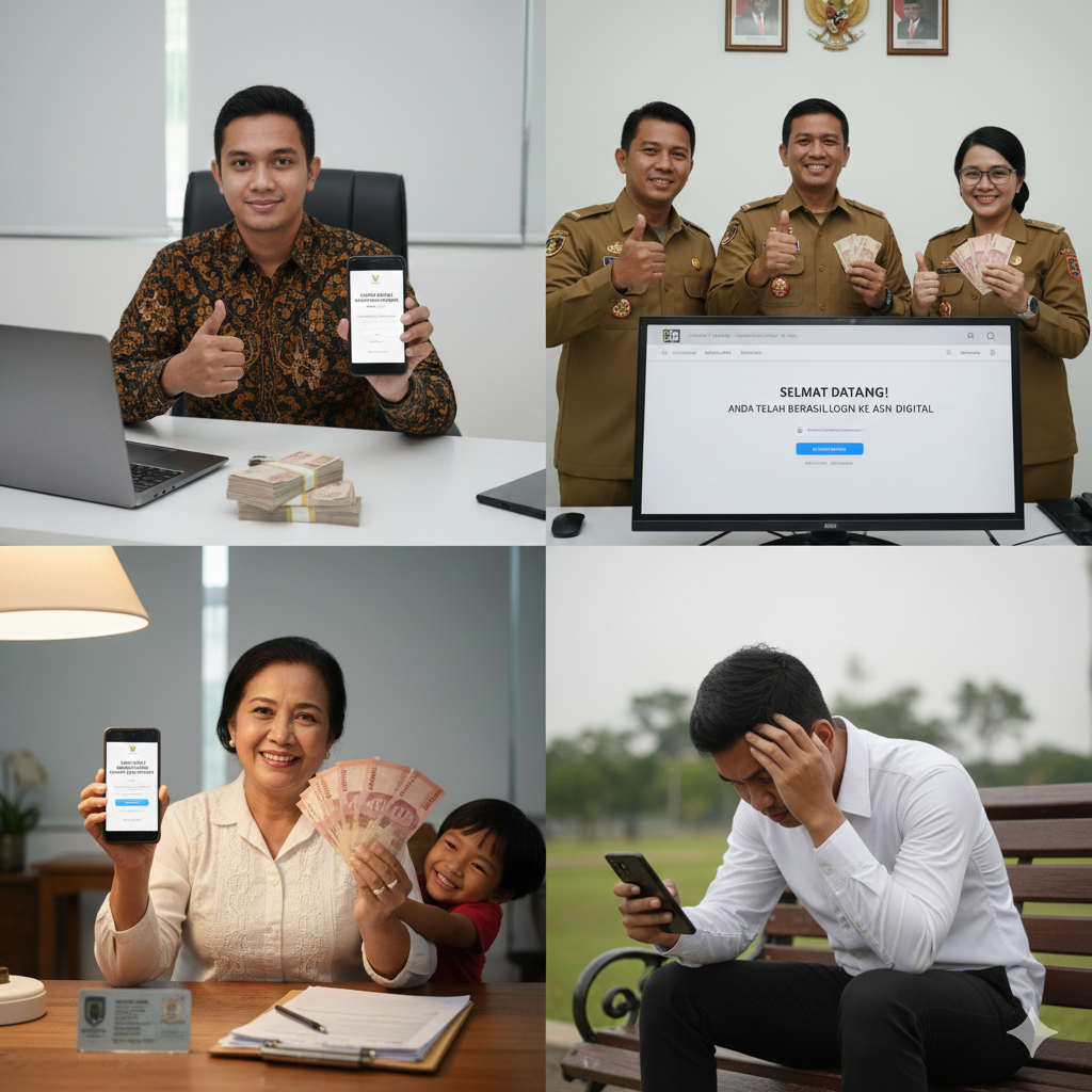 Login ASN Digital Pertama Kali untuk PNS dan PPPK, Banyak yang Gagal Masuk? Ini Cara Reset Password Resmi dari BKN