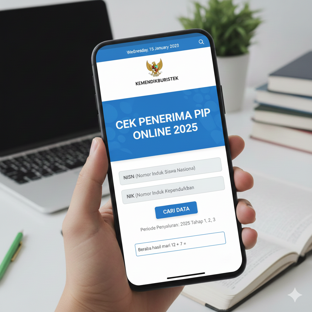 Cara Cek Penerima PIP 2025 Program Indonesia Pintar Lewat HP, Panduan Lengkap Pemula hingga Cek Status Pencairan