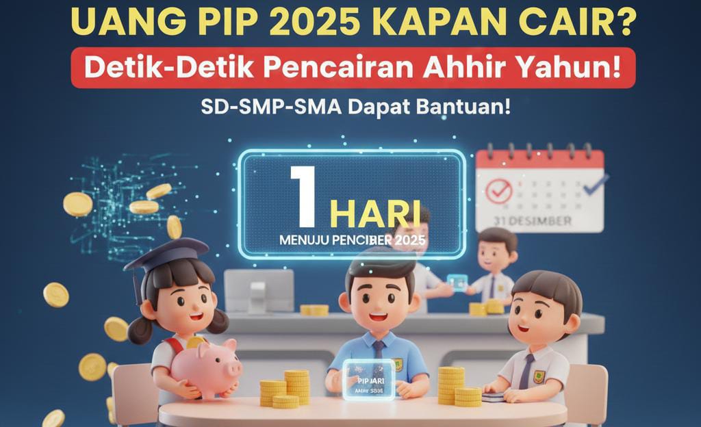 Uang PIP 2025 Kapan Cair? Bantuan Mulai November hingga Awal 2026, Ini Cara Cek dan Risiko Jika Tak Aktivasi