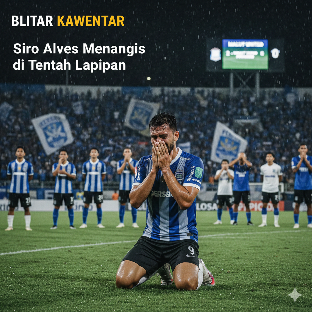 Siro Alves Menangis Usai Bobol Persib, Drama Pengkhianatan Emosional yang Mengguncang Klasemen Liga Super