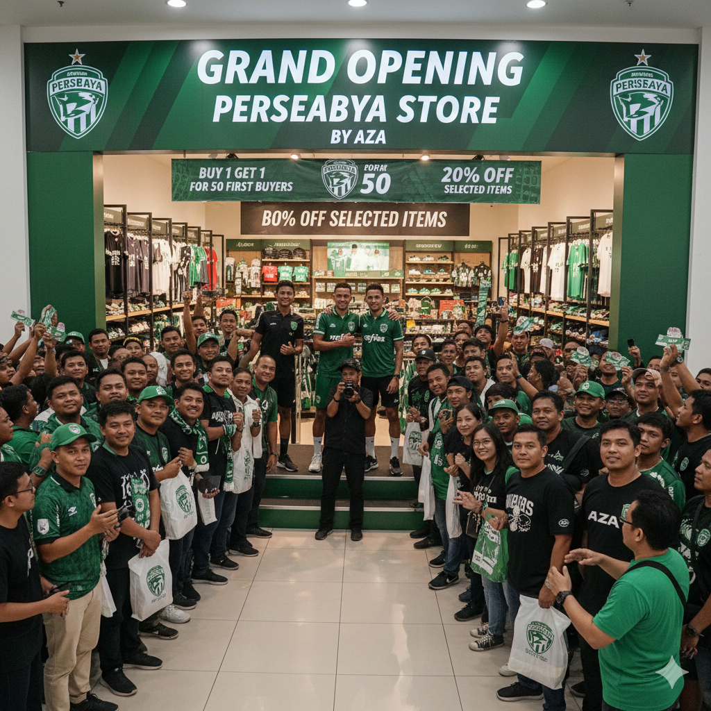 Grand opening Persebaya store
