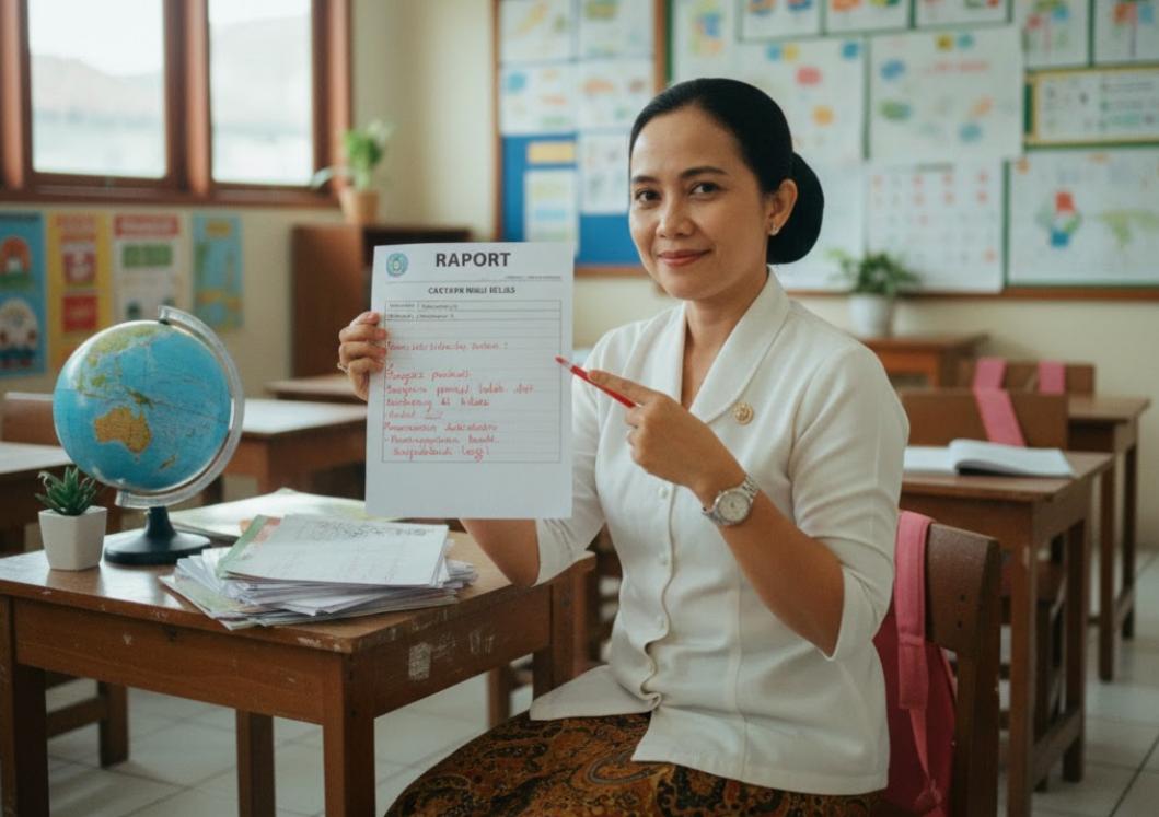 Panduan Lengkap Cara Input Catatan Wali Kelas e-Rapor 2013 Semester Ganjil, Ini Contoh untuk Siswa Berprestasi hingga Kurang Aktif