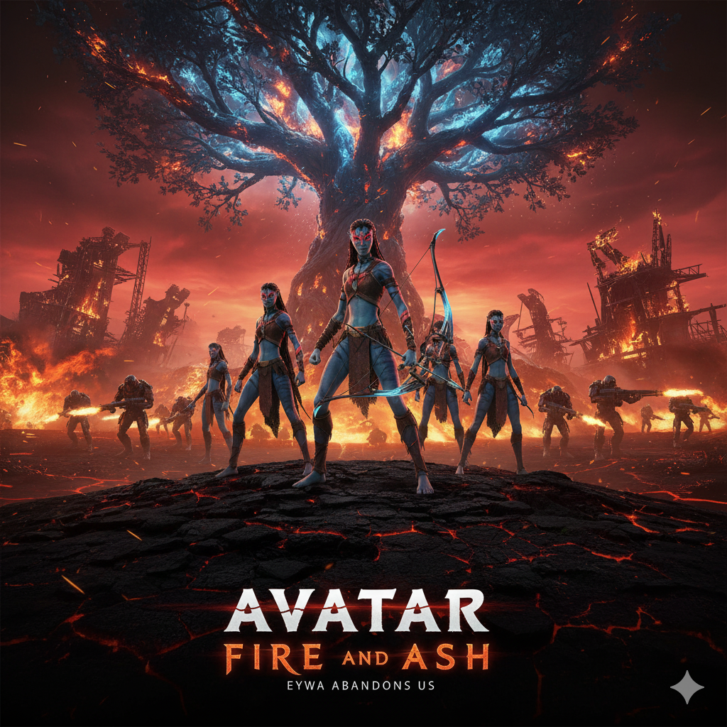 Avatar Fire and Ash Review Trailer: Api Disebut Satu-satunya Kebenaran, Manusia Bernapas Tanpa Masker, Pandora di Ambang Punah