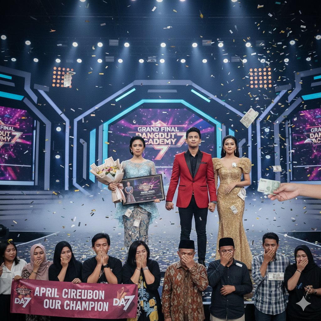 Hasil Akhir Top 3 Dangdut Academy 7 Terungkap! Malam Penentuan Bikin Tegang, April Cirebon Resmi Jadi Juara 3