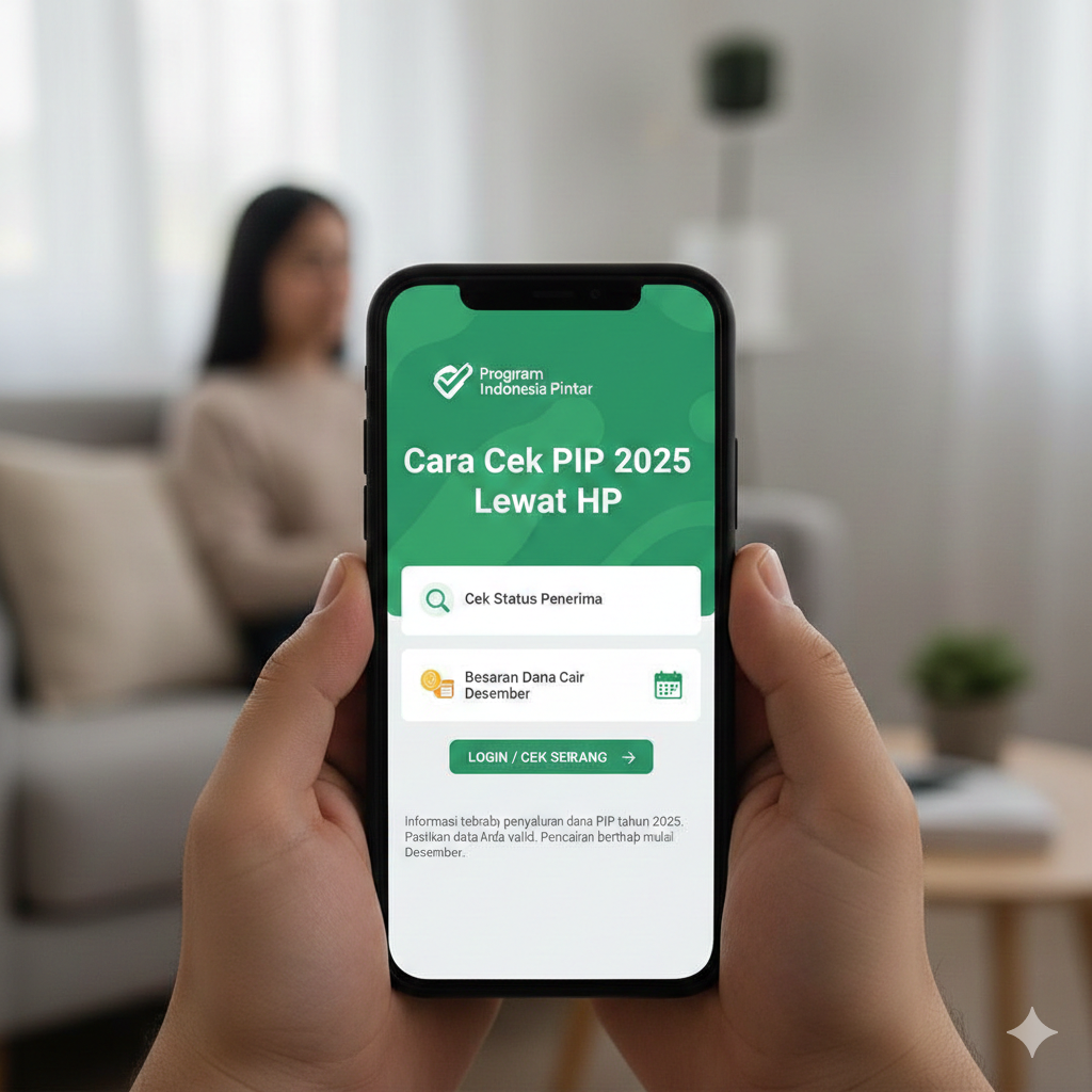 Cara Cek PIP 2025 Lewat HP, Cek Status Penerima dan Besaran Dana yang Cair Desember