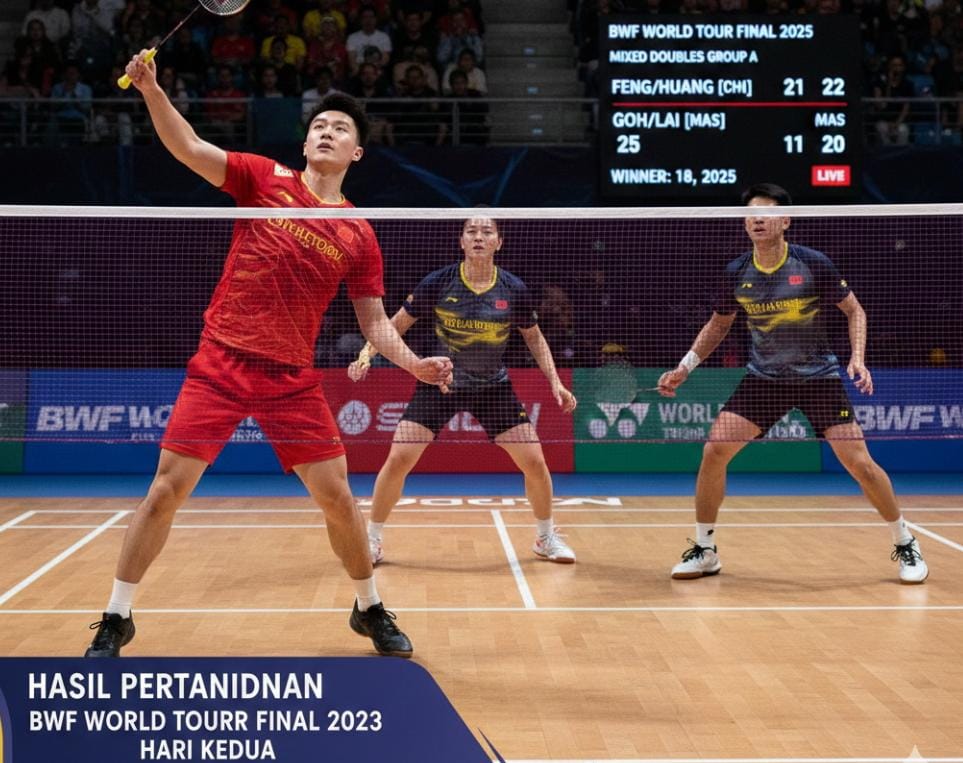 Hasil Lengkap BWF World Tour Final 2025 Hari Kedua: Jonatan Christie Tumbang, Putri KW Kalah Dramatis, Ini Jadwal Wakil Indonesia Selanjutnya