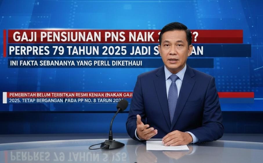 Gaji Pensiunan PNS Naik 2025 Ramai Disebut-sebut Imbas Perpres 79, TASPEN Kediri Tegaskan Fakta Sebenarnya