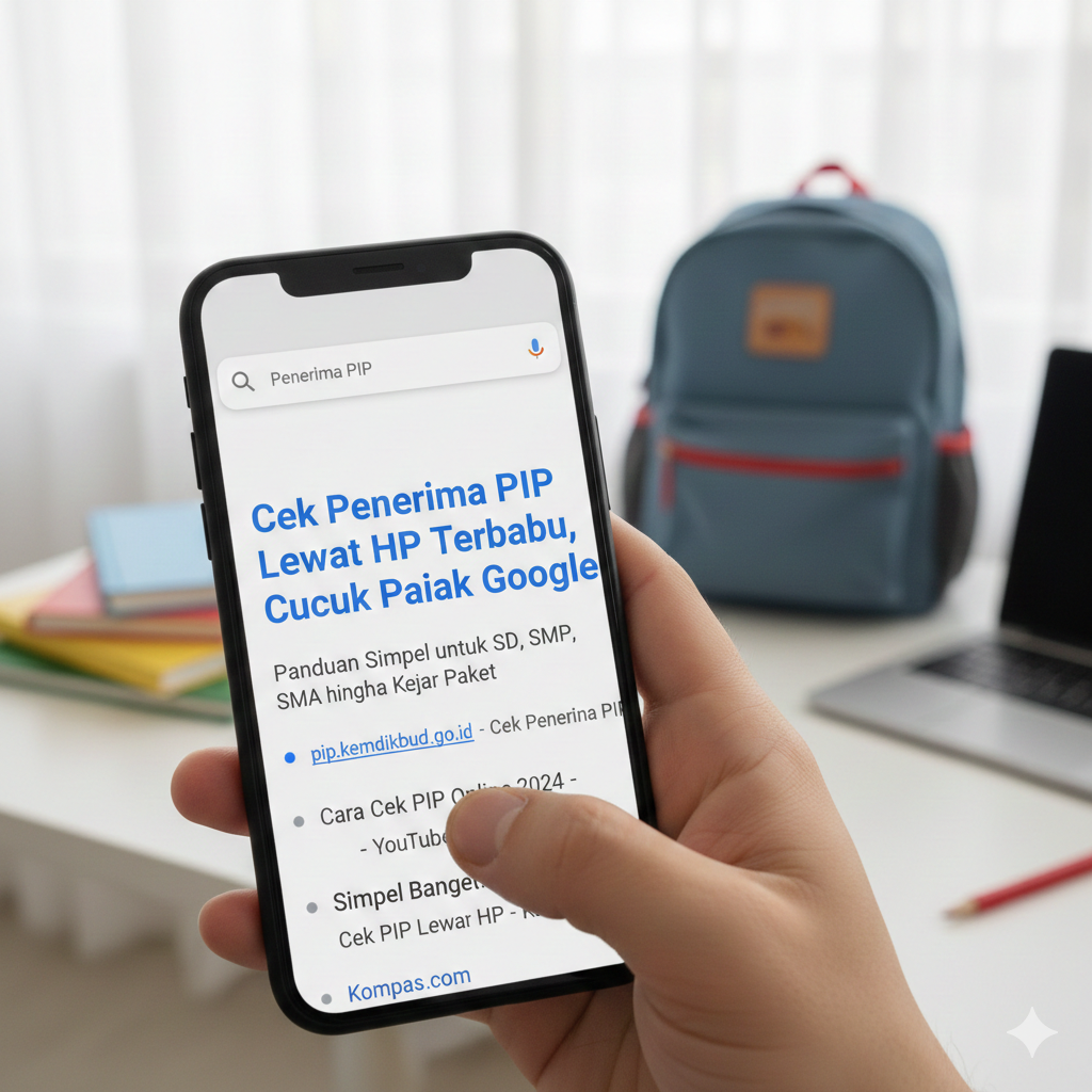 Cek Penerima PIP Lewat HP Terbaru, Cukup Pakai Google: Panduan Simpel untuk SD, SMP, SMA hingga Kejar Paket