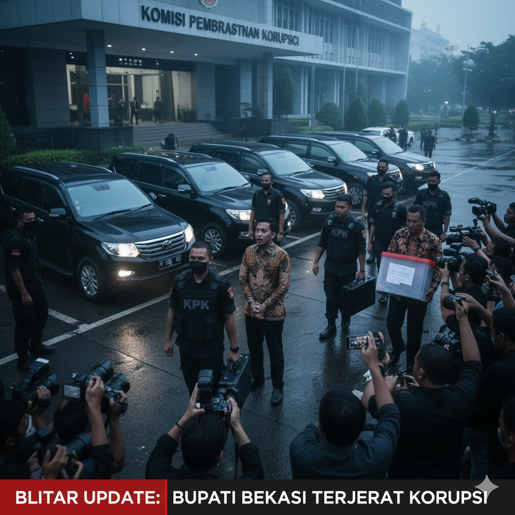 Bupati Bekasi Ade Kuswara Kunang terjaring OTT KPK pada Kamis 19 Desember 2025. Padahal, ia baru menjabat 10 bulan.