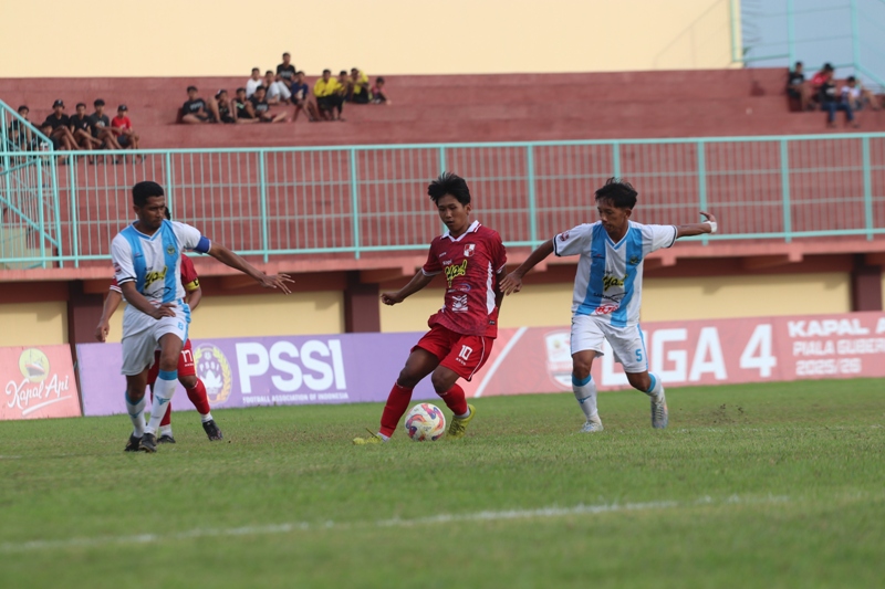 TERUS BERLANJUT: PSBI Blitar saat mengarungi babak penyisihan Grup P Liga 4 Piala Gubernur Jawa Timur beberapa waktu lalu.