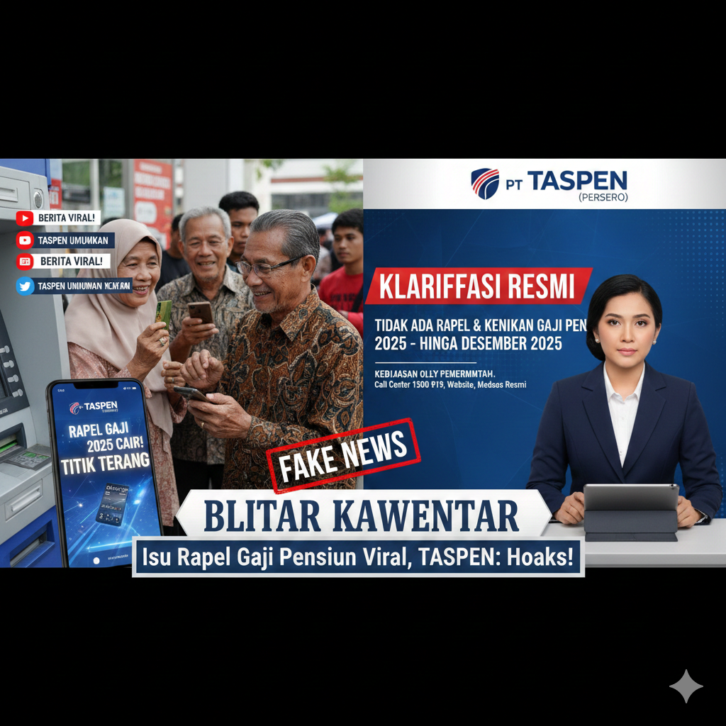 Viral Klaim Rapel dan Kenaikan Gaji Pensiun 2025, TASPEN Tegaskan Belum Ada Keputusan Pemerintah hingga Desember