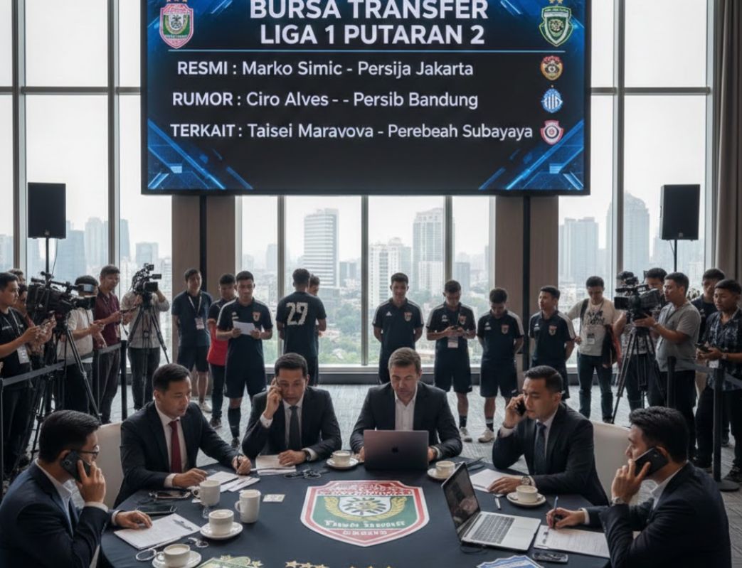Bursa Transfer BRI Super League 2025-2026 Putaran Kedua Makin Panas: Arema Incar Komang Teguh, Persib Bidik Striker Italia, Persija Siap Bongkar Skuad