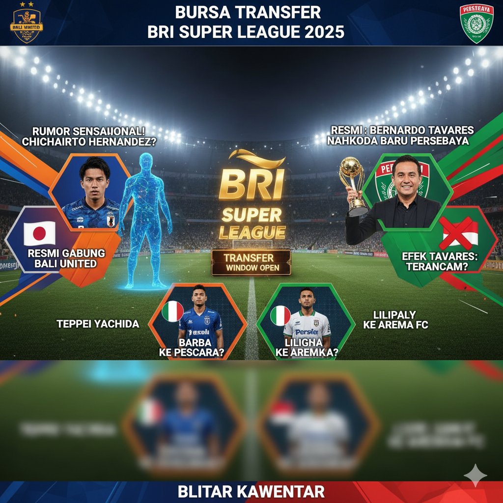 Gila! Bali United incar Chicharito eks MU, Persebaya resmi gaet Bernardo Tavares, hingga rumor Persib lepas Barba ke Italia.