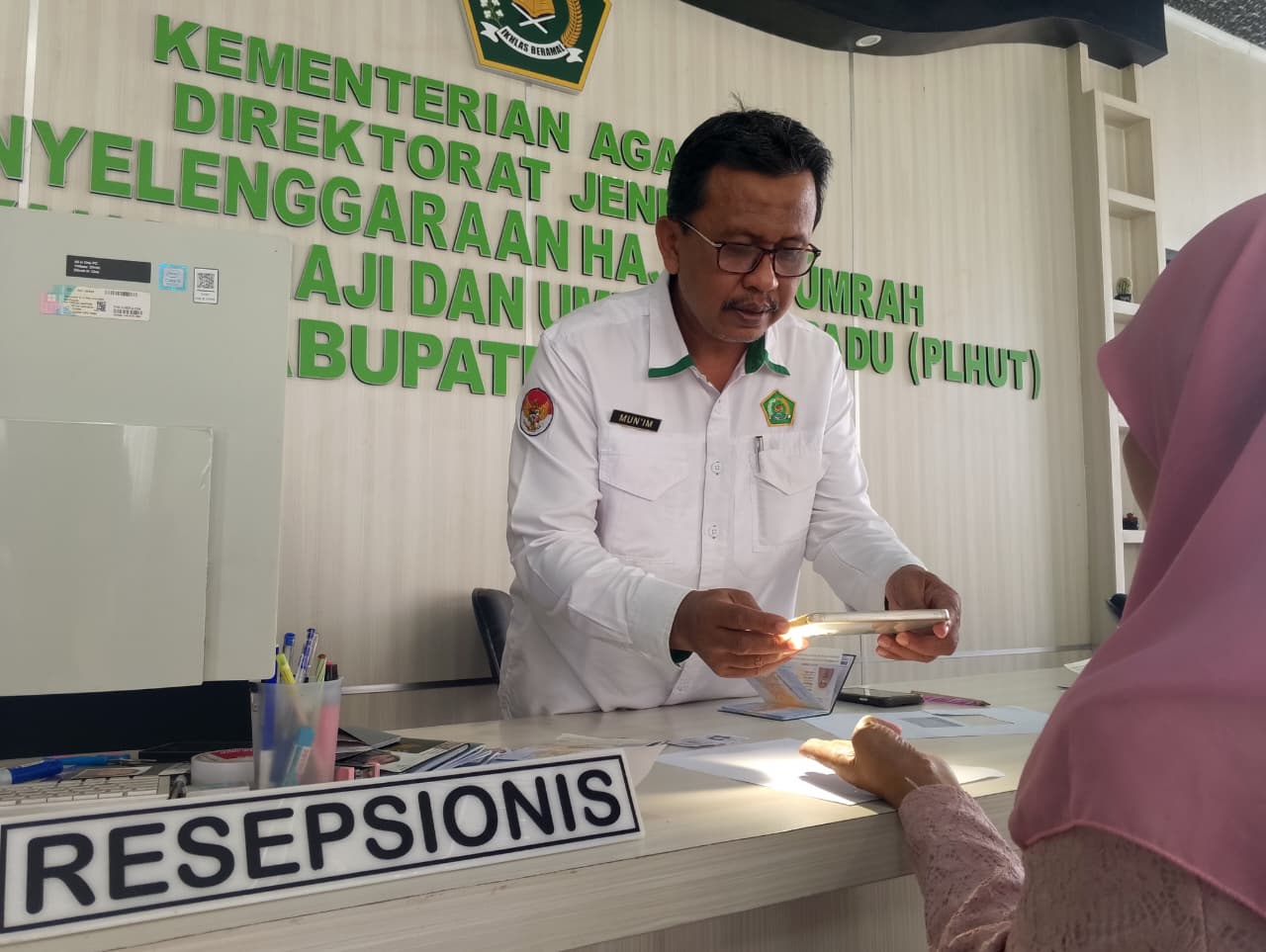 &lrm;TUNGGU: Pihak Kemenag menunggu keputusan final dari hasil pengajuan kuota pendamping haji.
