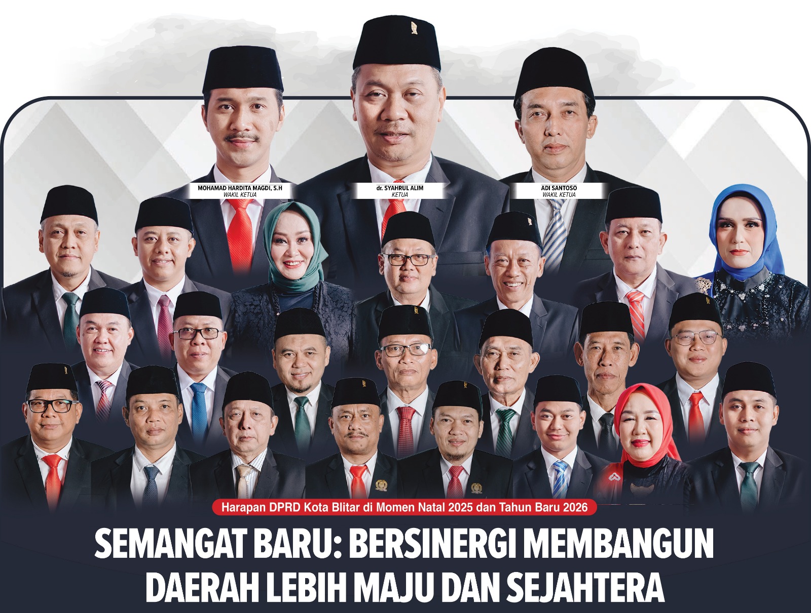 DPRD Kota Blitar sambut 2026 dengan semangat baru demi Kota Blitar makin maju dan sejahtera.