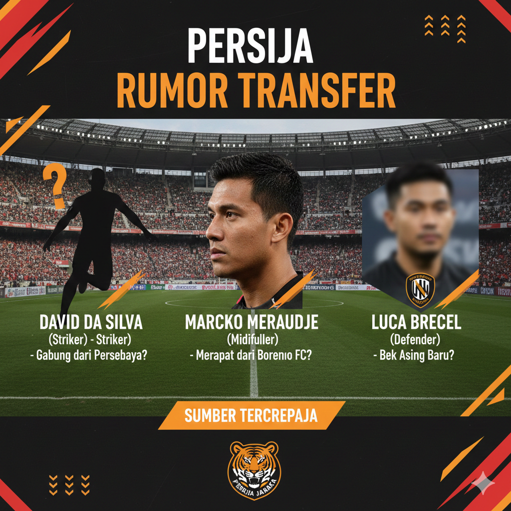 Rumor Transfer Persija Jakarta Menguat! Kiper, Gelandang Serang, hingga Ivar Jenner Masuk Radar Macan Kemayoran
