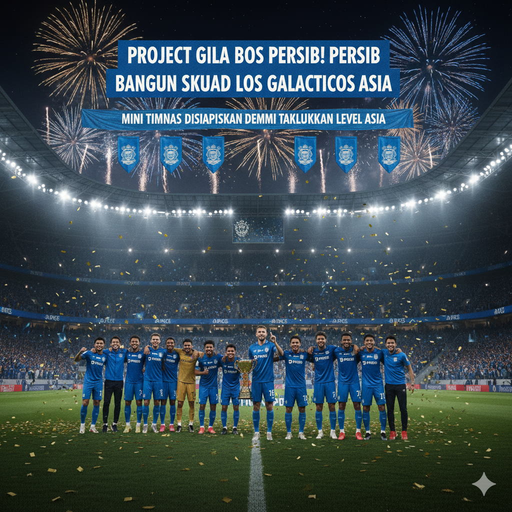 Project Gila Bos Persib! Persib Bangun Skuad Los Galacticos Asia, Mini Timnas Disiapkan demi Taklukkan Level Asia
