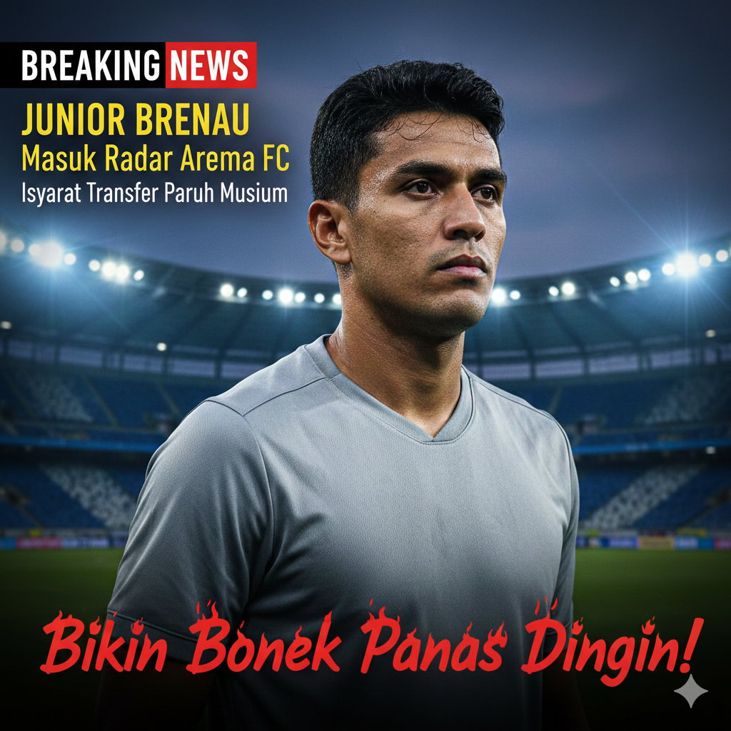Junior Brenau Masuk Radar Arema FC, Isyarat Transfer Paruh Musim yang Bikin Bonek Panas Dingin