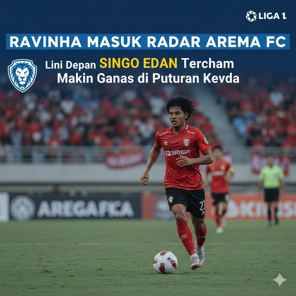 Ravinha Masuk Radar Arema FC, Lini Depan Singo Edan Terancam Makin Ganas di Putaran Kedua