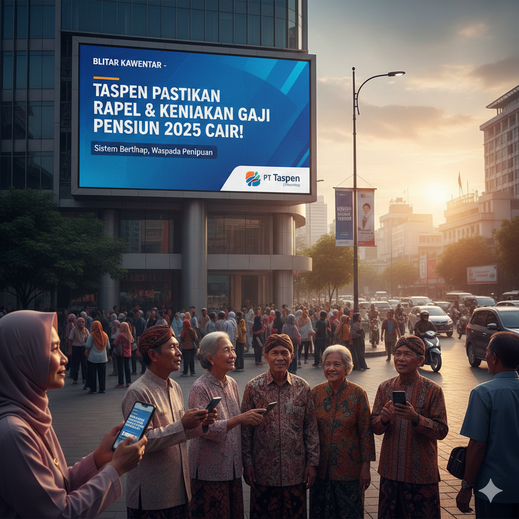Ramai Isu Rapel Tak Cair, Ini Penjelasan Resmi Taspen soal Kepastian Rapel dan Kenaikan Gaji Pensiun 2025