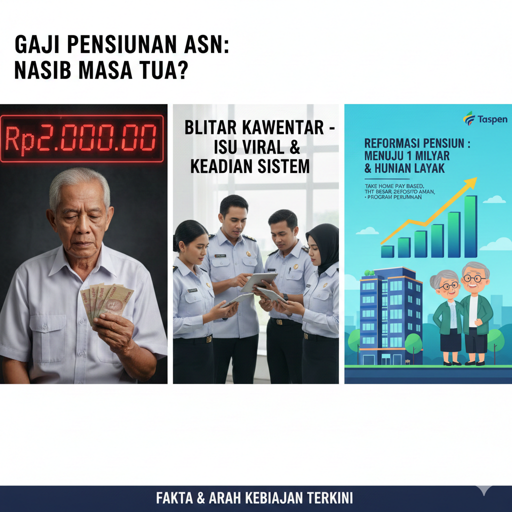 Gaji Pensiunan ASN TNI Polri Disebut Tinggal Rp2 Juta, Benarkah Sistem Pensiun Tak Lagi Layak? Ini Fakta Resmi dan Arah Kebijakan Negara