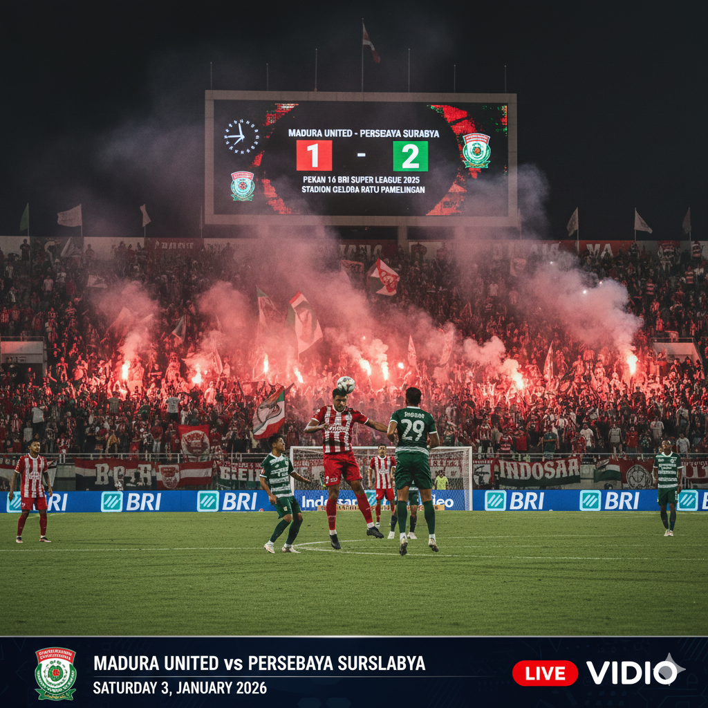 Madura united vc Persebaya Surabaya