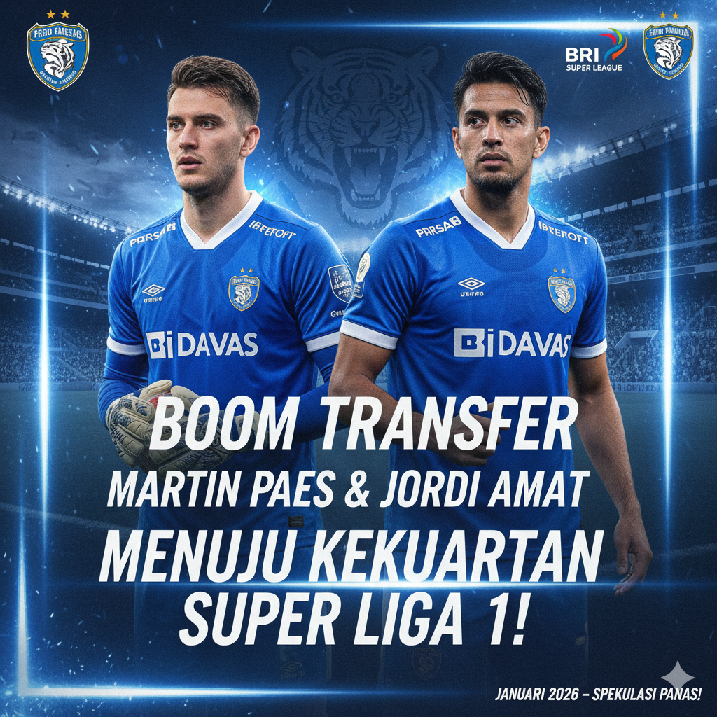 BOOM TRANSFER MARTIN PAES DAN JORDI AMAT