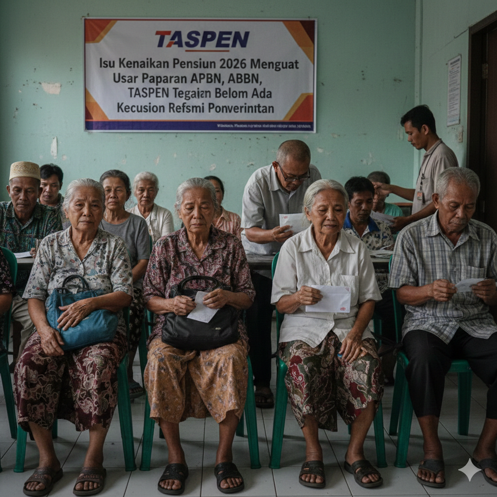 Isu Kenaikan Pensiun 2026 Menguat Usai Paparan APBN, TASPEN Tegaskan Belum Ada Keputusan Resmi Pemerintah