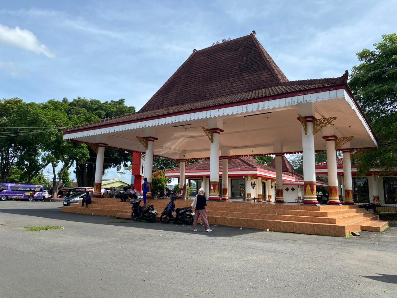 POTENSI: Anjungan PIPP siap dimanfaatkan Disbudpar Kota Blitar untuk kegiatan ekonomi kreatif masyarakat khususnya anak muda.