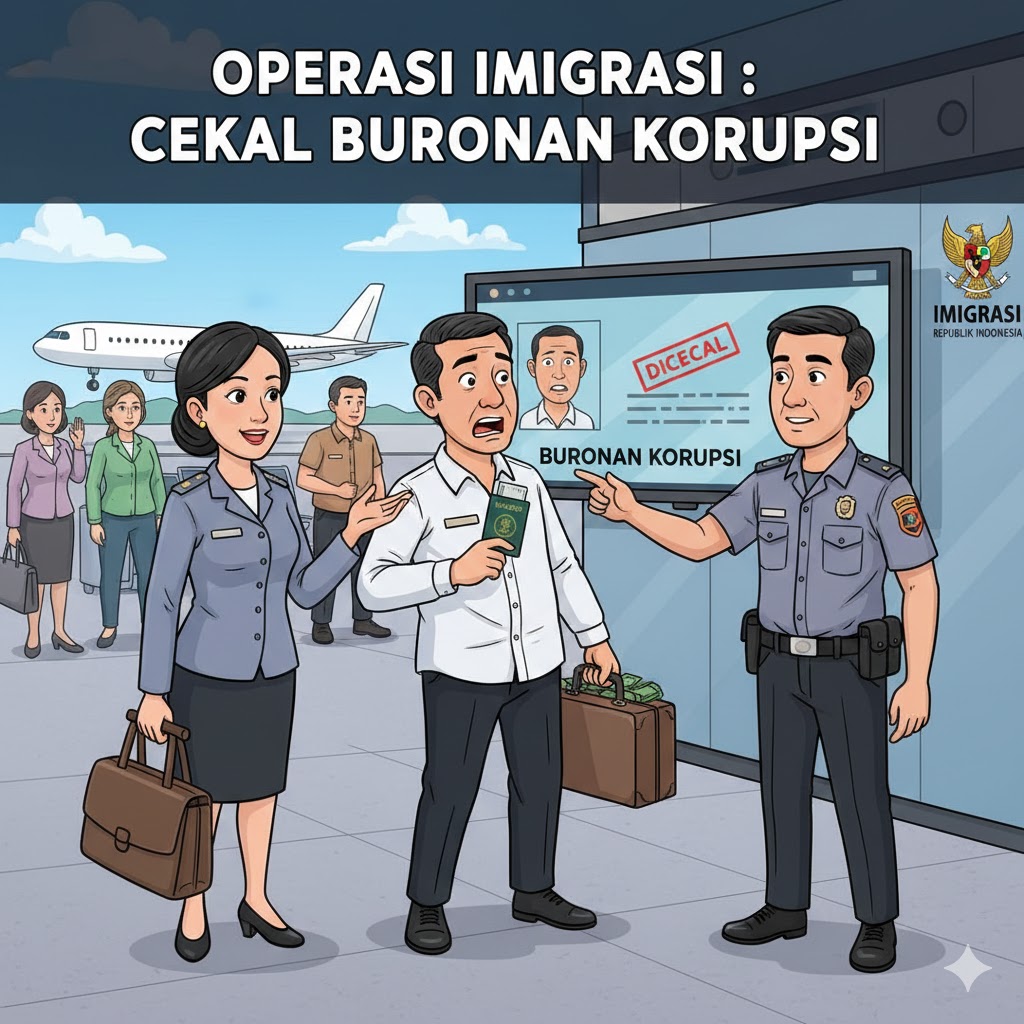 Ilustrasi pencekalan.