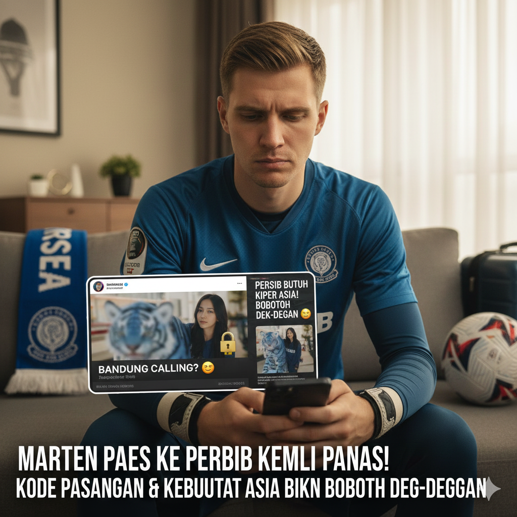 Marten Paes ke Persib Bandung Kembali Panas: Sudah Dibantah, Tapi Kode dari Pasangan dan Kebutuhan Kiper Asia Bikin Bobotoh Deg-degan