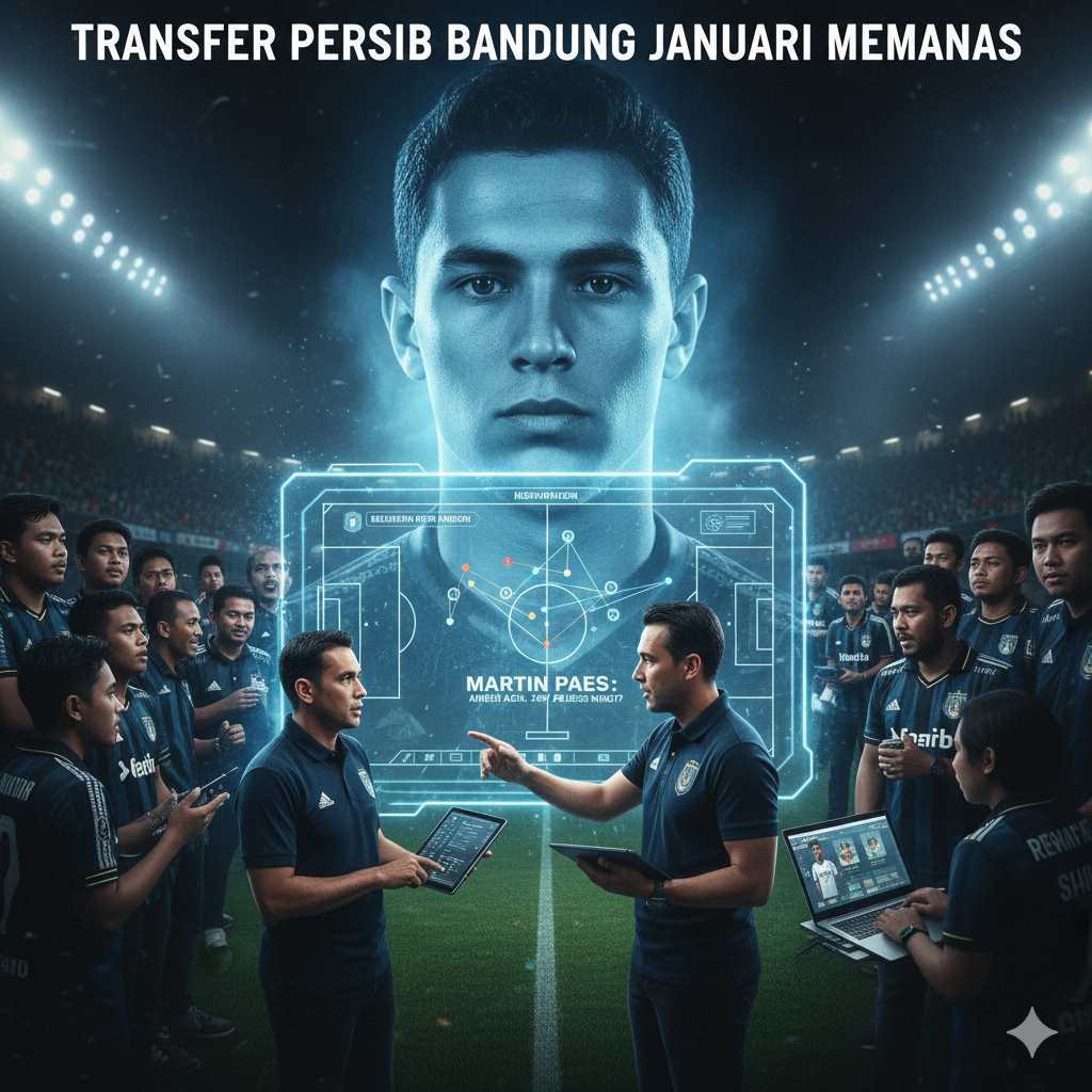 Transfer Persib Bandung Januari Memanas: Kode Martin Paes, Kebutuhan Kiper Modern, dan Joy Peluessi Jadi Kunci Ambisi Asia