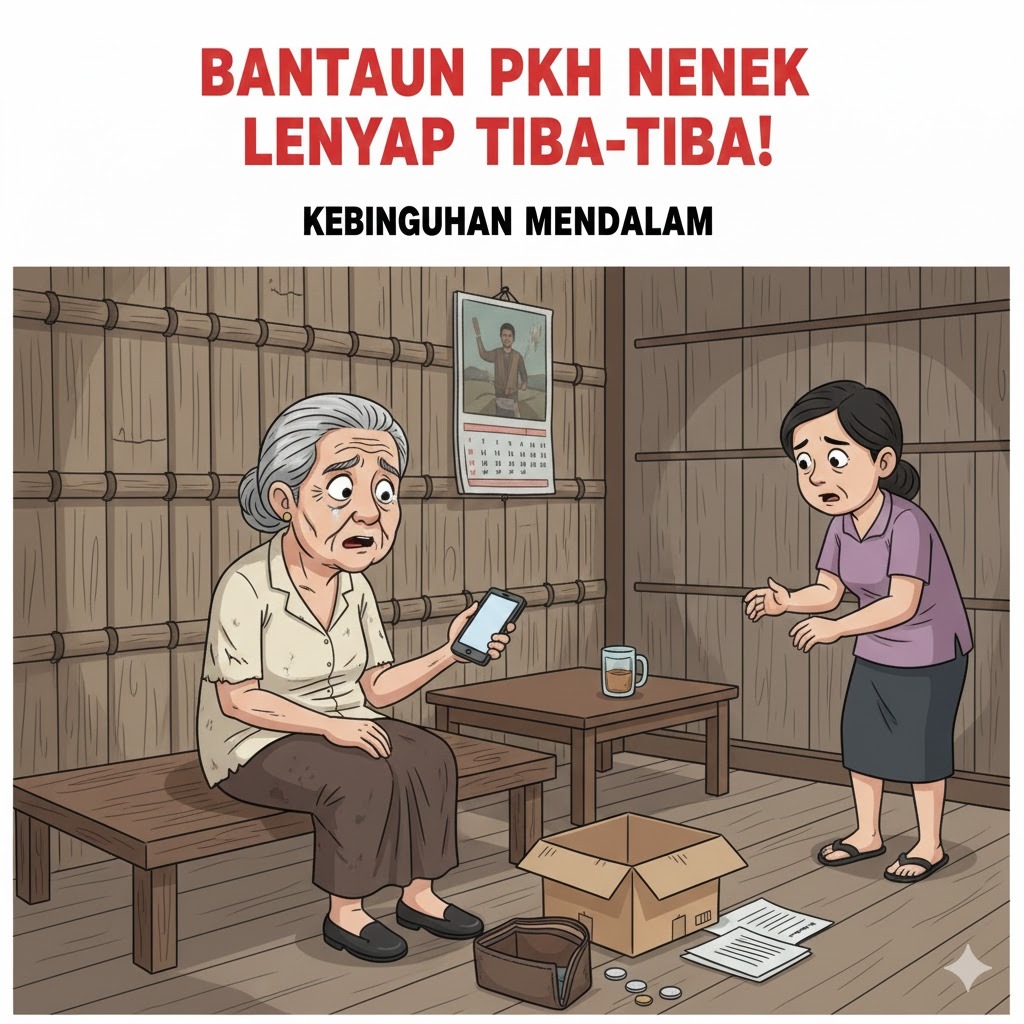 Ilustrasi PKH Hilang.
