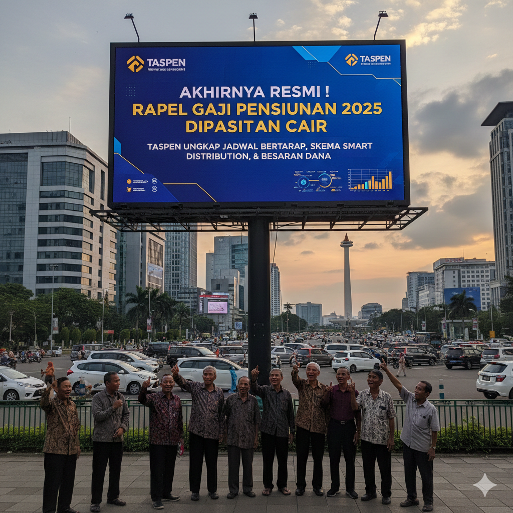Rapel gaji pensiunan 2026