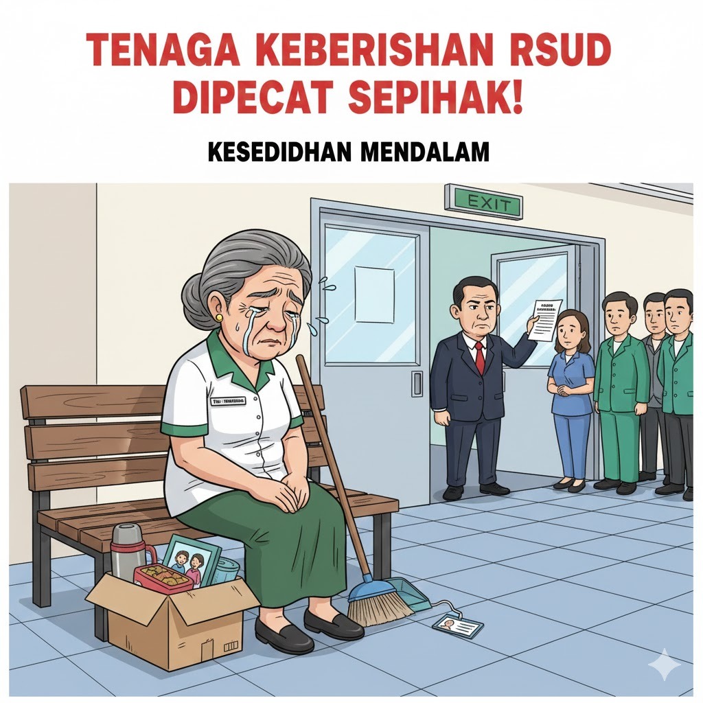 Ilustrasi pemecatan sepihak