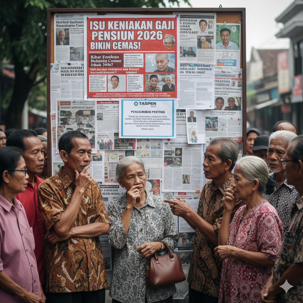 Isu Kenaikan Gaji Pensiun 2026 Ramai dan Bikin Harap-harap Cemas, TASPEN Kediri Tegaskan Belum Ada Keputusan Pemerintah