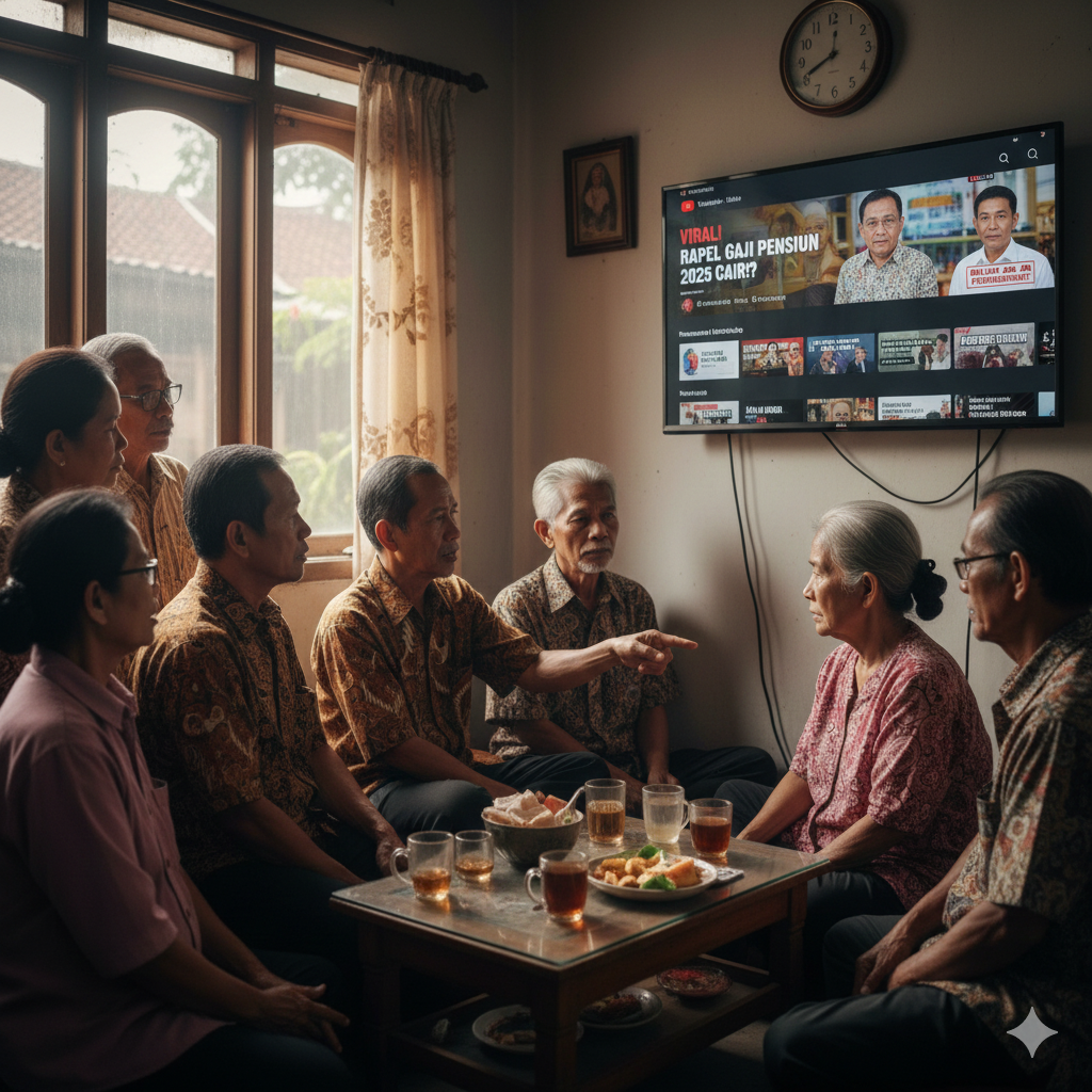 Viral Rapel Gaji Pensiun 2025 dan Isu Kenaikan Pensiun Ramai di YouTube, TASPEN Tegaskan Belum Ada Keputusan Pemerintah